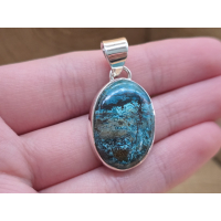 Echt zilveren hanger met Shattuckiet 